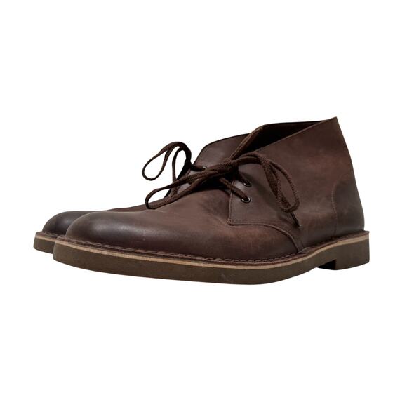 Clarks Bushacre 2 Chukka Boots Mens Size 11 Brown main image 13
